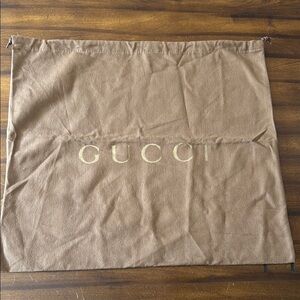 Gucci Brown Dust Bag
